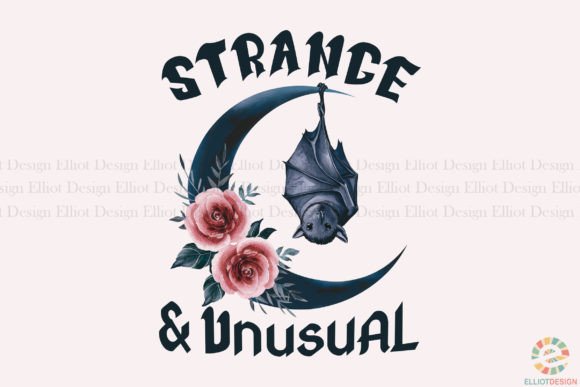 Download Strange &amp; Unusual Bat Watercolor PNG - Unusual Collection